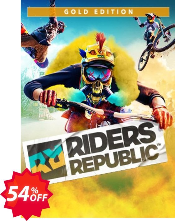 Riders Republic Gold Edition Xbox One & Xbox Series X|S, WW  Coupon code 54% discount 
