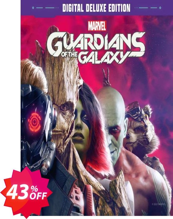 Marvel's Guardians of the Galaxy: Digital Deluxe Edition Xbox One & Xbox Series X|S, WW  Coupon code 43% discount 