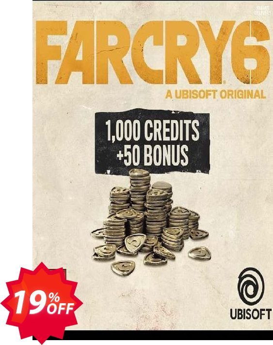 Far Cry 6 Virtual Currency Base Pack 1050 Xbox One Coupon code 19% discount 