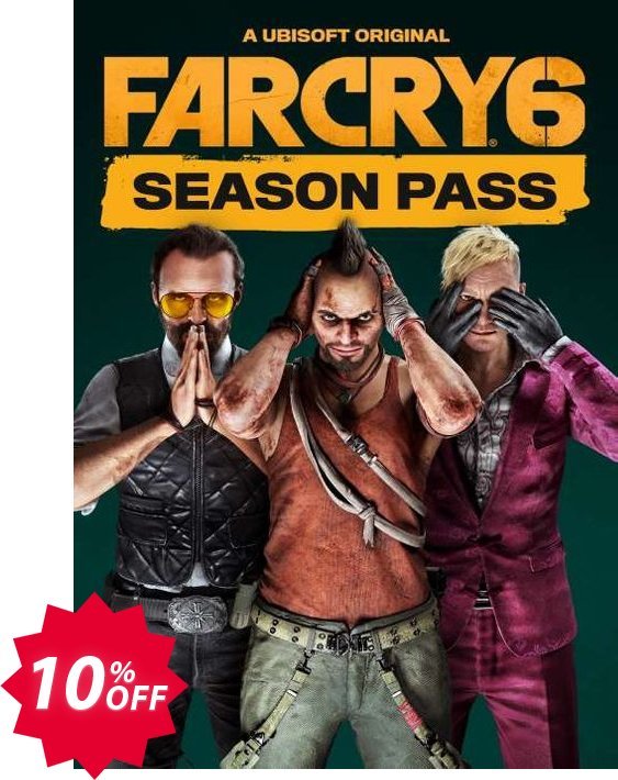 Far Cry 6 Season Pass Xbox One Coupon code 10% discount 