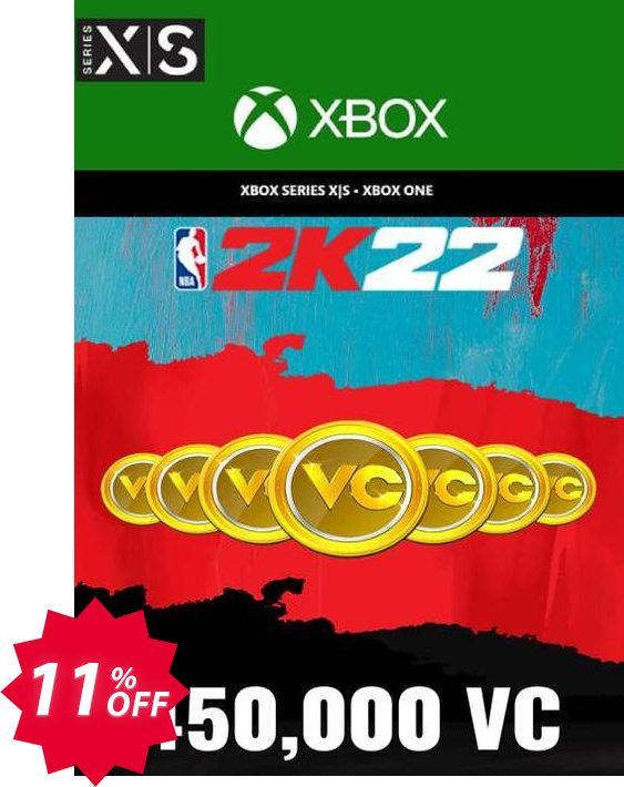 NBA 2K22 450,000 VC Xbox One/ Xbox Series X|S Coupon code 11% discount 