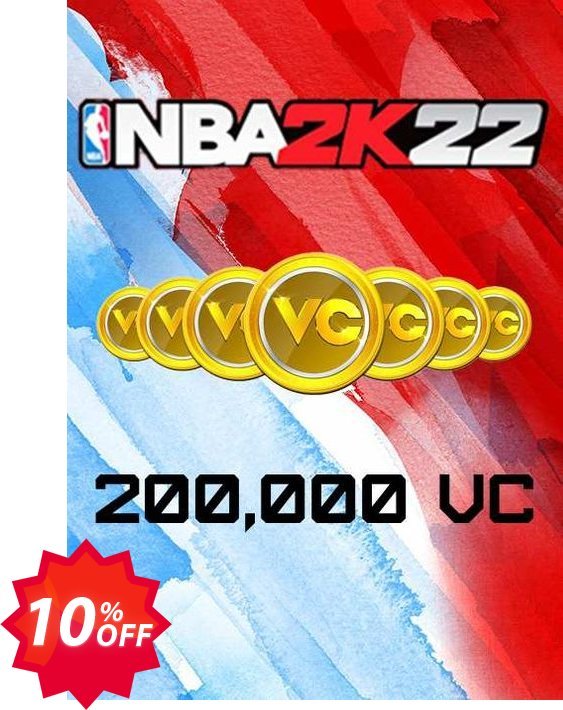 NBA 2K22 200,000 VC Xbox One/ Xbox Series X|S Coupon code 10% discount 