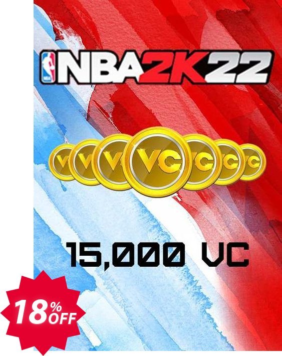 NBA 2K22 15,000 VC Xbox One/ Xbox Series X|S Coupon code 18% discount 