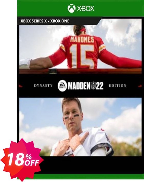 Madden NFL 22 Dynasty Edition Xbox One & Xbox Series X|S, US  Coupon code 18% discount 