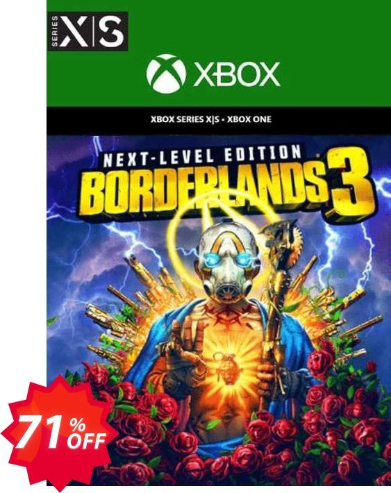 Borderlands 3 Next Level Edition Xbox One & Xbox Series X|S, WW  Coupon code 71% discount 