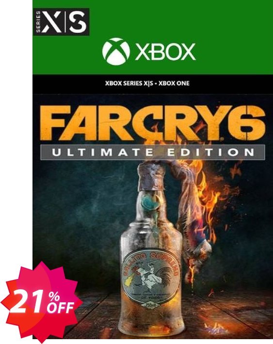 Far Cry 6 Ultimate Edition Xbox One & Xbox Series X|S, WW  Coupon code 21% discount 