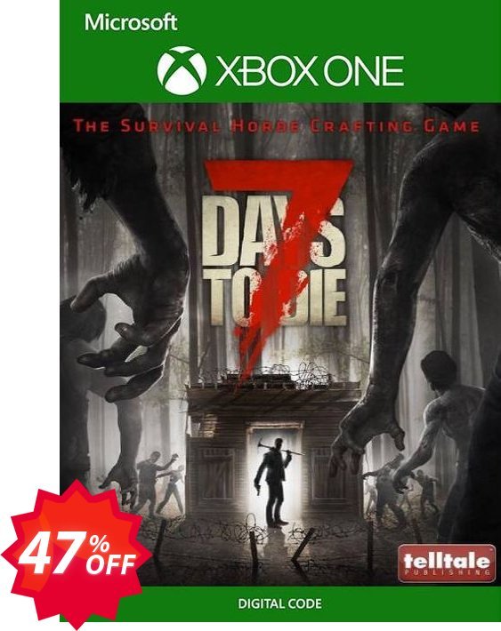 7 Days to Die Xbox One, US  Coupon code 47% discount 
