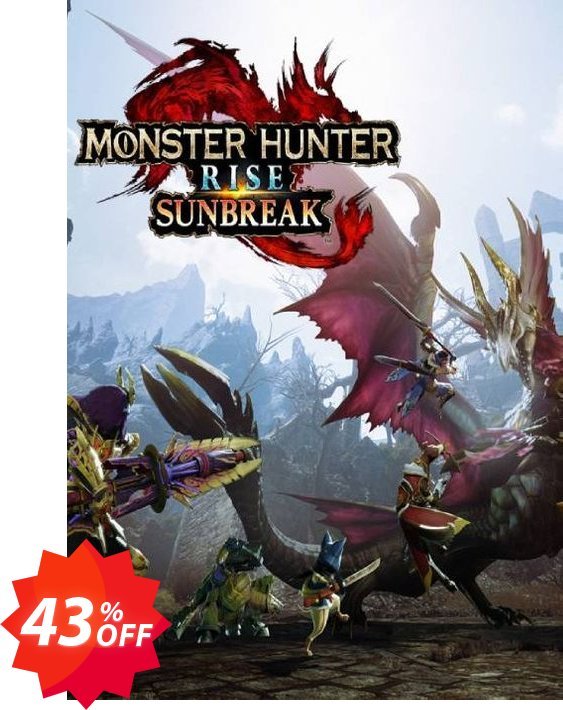 Monster Hunter Rise: Sunbreak + Bonus PC - DLC Coupon code 43% discount 