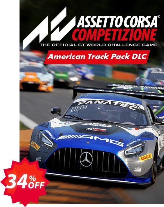 Assetto Corsa Competizione - American Track Pack PC - DLC Coupon code 34% discount 