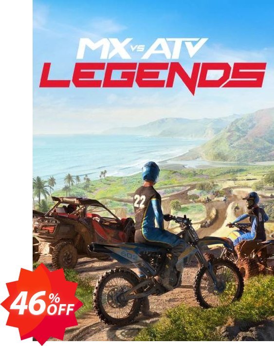 MX vs ATV Legends PC Coupon code 46% discount 