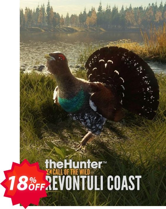 theHunter: Call of the Wild - Revontuli Coast PC - DLC Coupon code 18% discount 