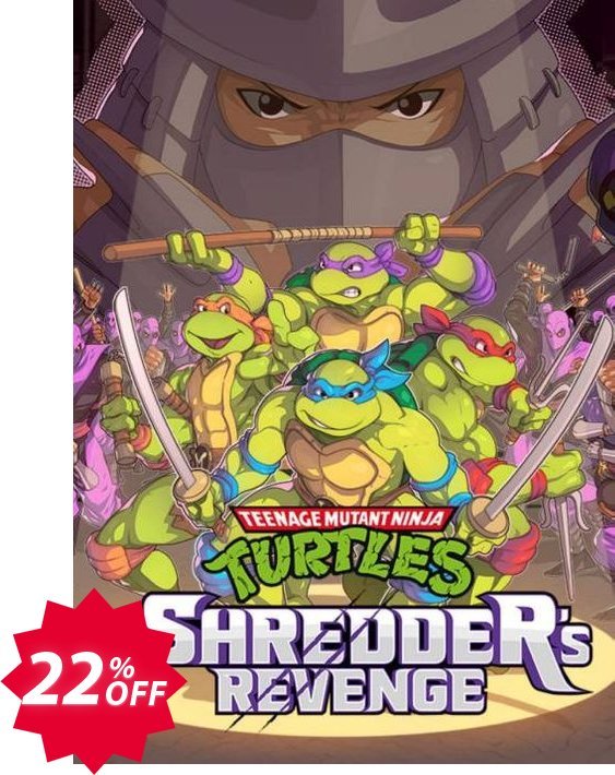 Teenage Mutant Ninja Turtles: Shredder's Revenge PC Coupon code 22% discount 