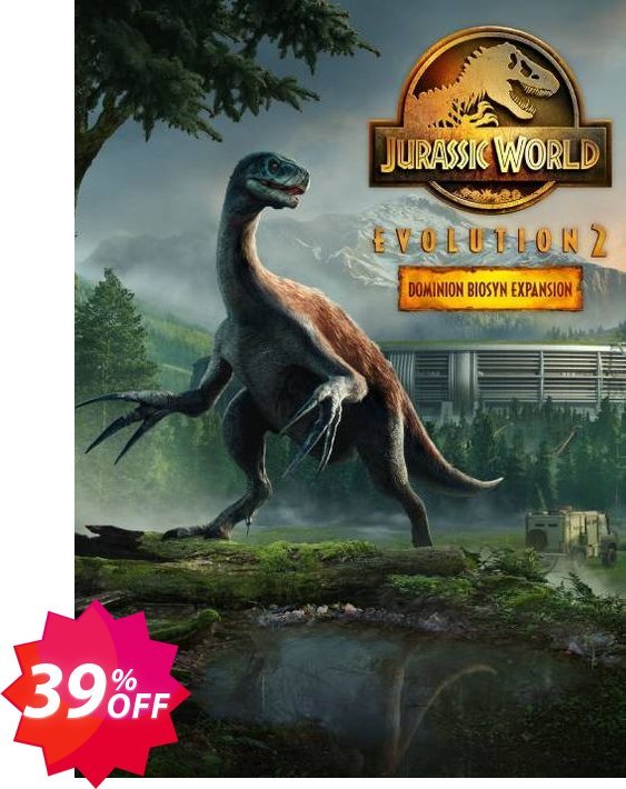 Jurassic World Evolution 2: Dominion Biosyn Expansion PC - DLC Coupon code 39% discount 