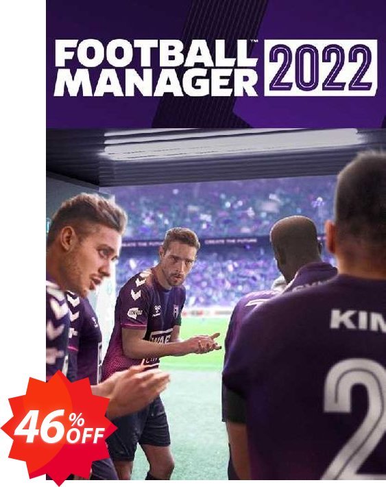 Football Manager 2022 for EU & UK - PC Steam Key Coupon code 46% discount 