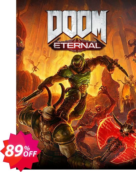 DOOM Eternal PC, WW  Coupon code 89% discount 
