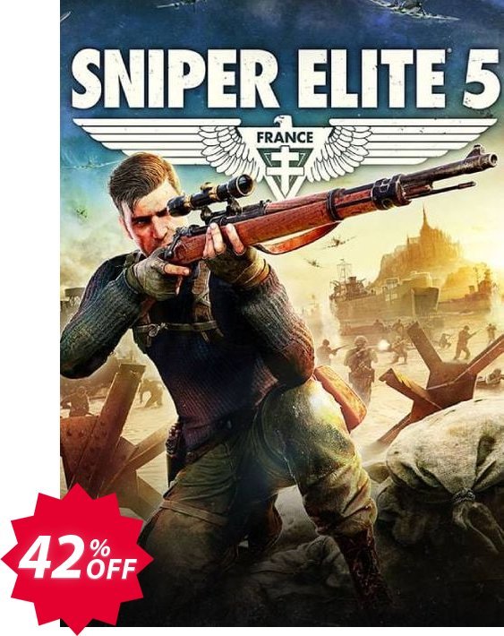 Sniper Elite 5 PC Coupon code 42% discount 