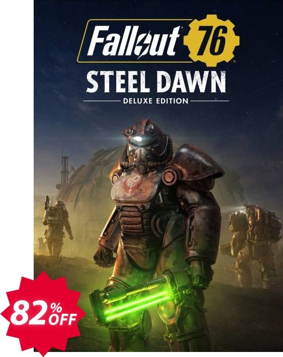Fallout 76: Steel Dawn Deluxe Edition PC Coupon code 82% discount 