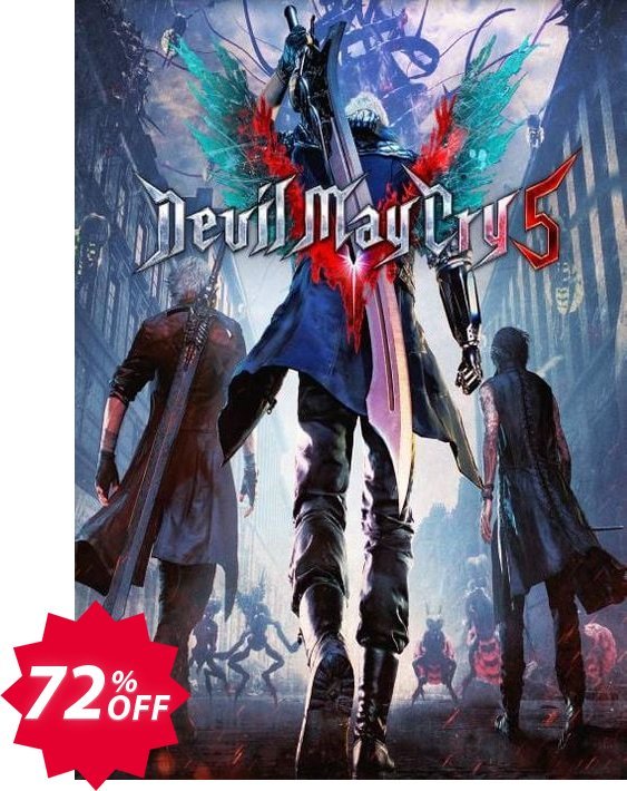 Devil May Cry 5 + Vergil PC Coupon code 72% discount 