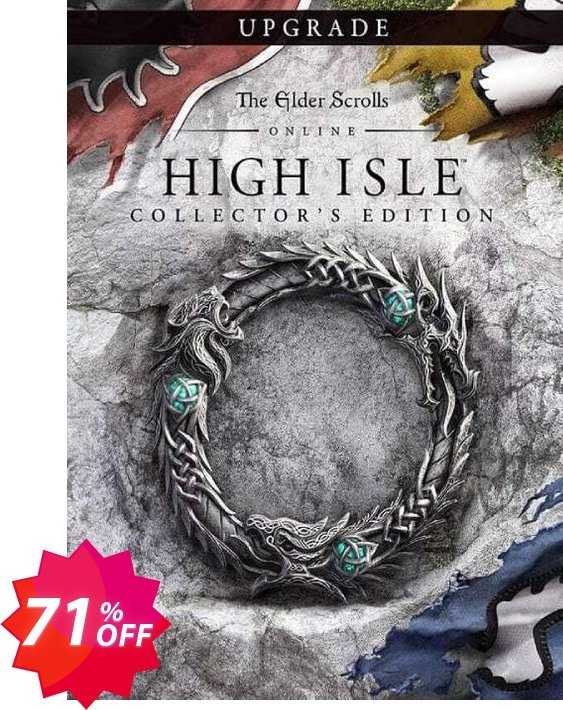 The Elder Scrolls Online: High Isle Collector's Edition Upgrade PC Coupon code 71% discount 