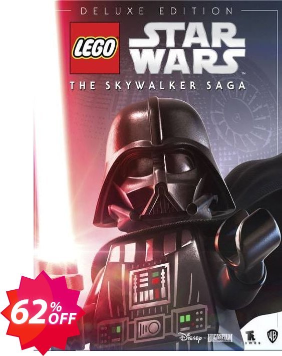 LEGO Star Wars: The Skywalker Saga Deluxe Edition PC, North America  Coupon code 62% discount 