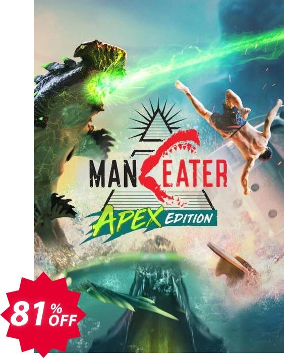 Maneater Apex Edition PC Coupon code 81% discount 