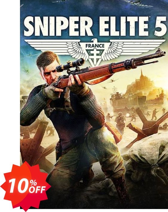 Sniper Elite 5 + Bonus PC Coupon code 10% discount 