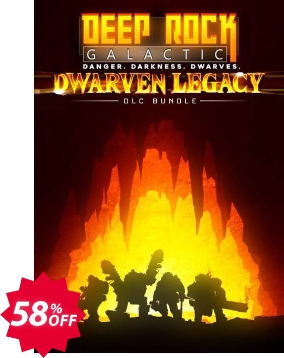 DEEP ROCK GALACTIC: DWARVEN LEGACY PC Coupon code 58% discount 