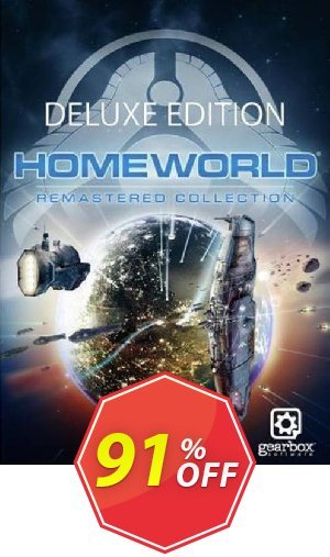 Homeworld Remastered Collection Deluxe Edition Bundle PC Coupon code 91% discount 