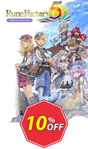 Rune Factory 5 - Digital Deluxe Edition PC Coupon code 10% discount 