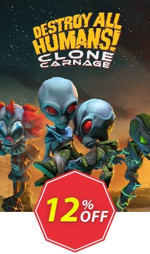 Destroy All Humans! – Clone Carnage PC Coupon code 12% discount 