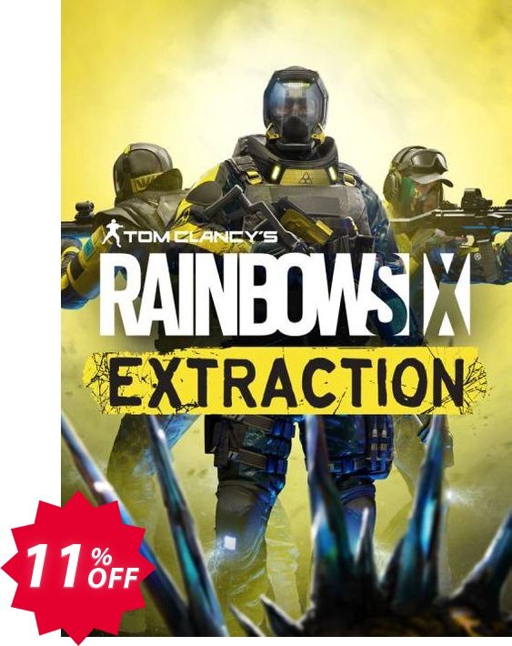 Tom Clancy's Rainbow Six Extraction PC, EU & UK  Coupon code 11% discount 