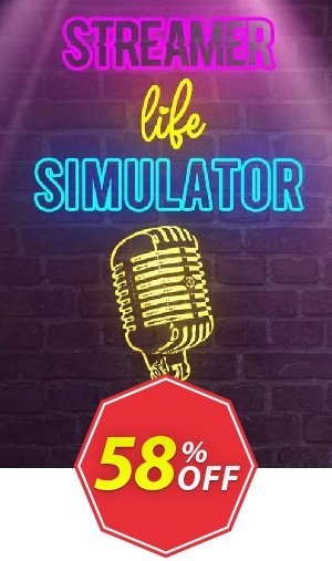 Streamer Life Simulator PC Coupon code 58% discount 