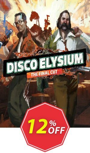 Disco Elysium - The Final Cut PC, STEAM  Coupon code 12% discount 