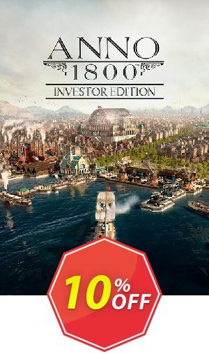 Anno 1800 - Investor Edition PC Coupon code 10% discount 