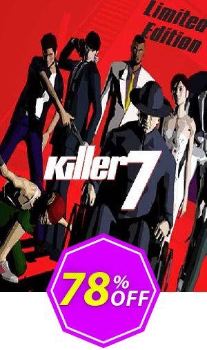 KILLER7: DIGITAL LIMITED EDITION PC Coupon code 78% discount 