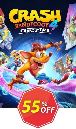 Crash Bandicoot 4: It's About Time Xbox One/Xbox Series X|S, WW  Coupon code 55% discount 