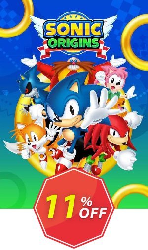 Sonic Origins Xbox, US  Coupon code 11% discount 