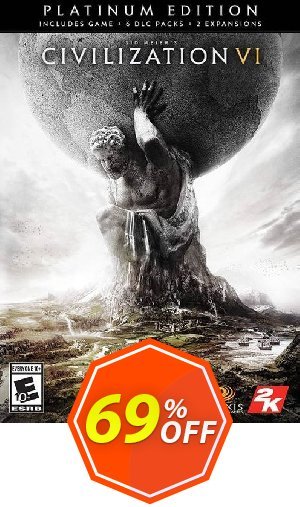 Sid Meier's Civilization VI Platinum Edition Xbox, US  Coupon code 69% discount 