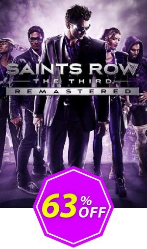 Saints Row: The Third Remastered Xbox, US  Coupon code 63% discount 