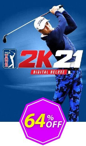 PGA Tour 2K21 Deluxe Edition Xbox, US  Coupon code 64% discount 
