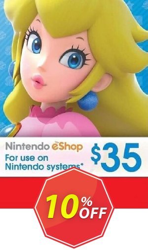 Nintendo eShop Card - 35 USD Coupon code 10% discount 