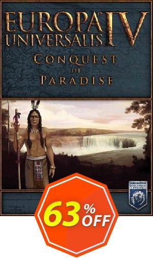 Europa Universalis IV Conquest of Paradise PC - DLC Coupon code 63% discount 