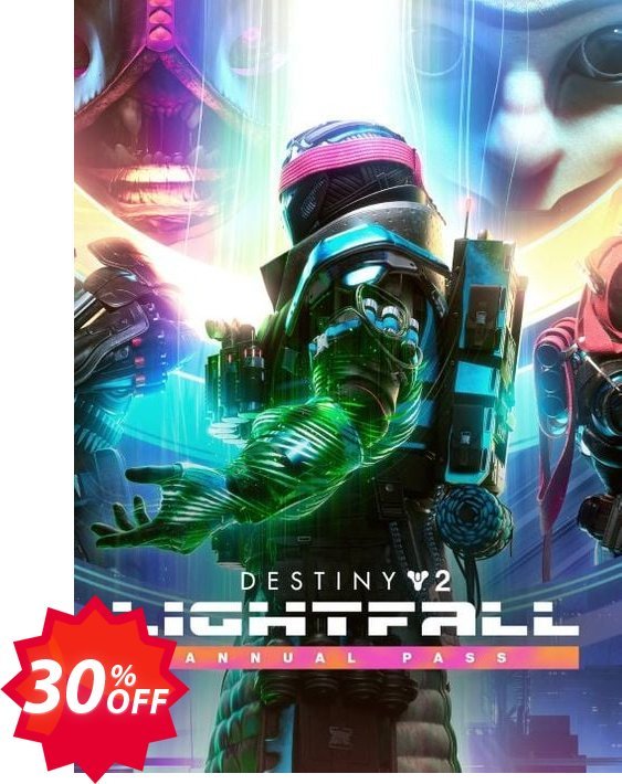 Destiny 2: Lightfall + Annual Pass + Bonus  PC - DLC Coupon code 30% discount 