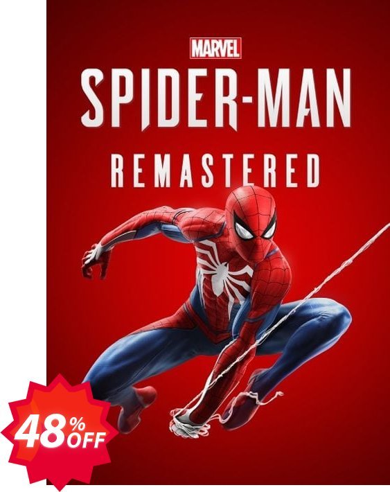 Marvel's Spider-Man Remastered PC Coupon code 48% discount 