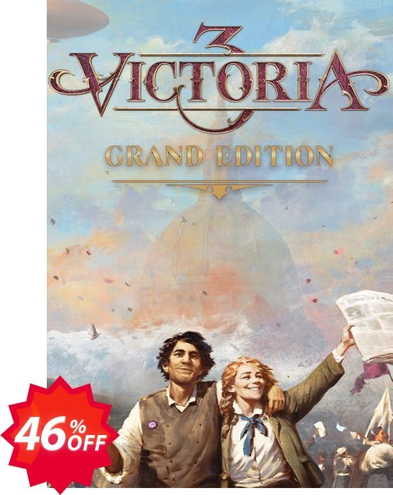 Victoria 3 Grand Edition PC Coupon code 46% discount 
