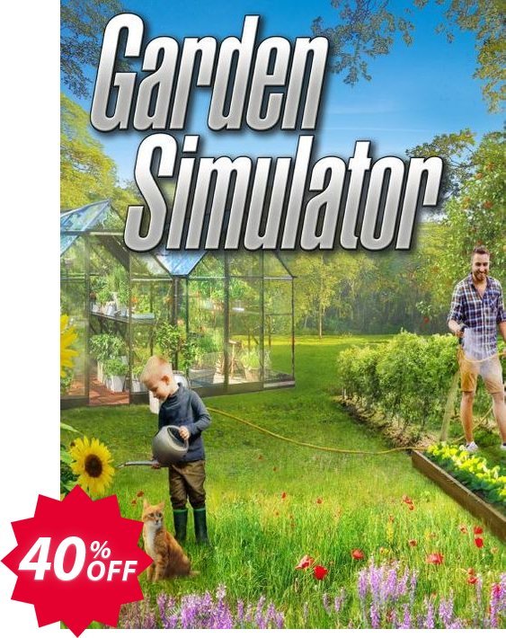 Garden Simulator PC Coupon code 40% discount 