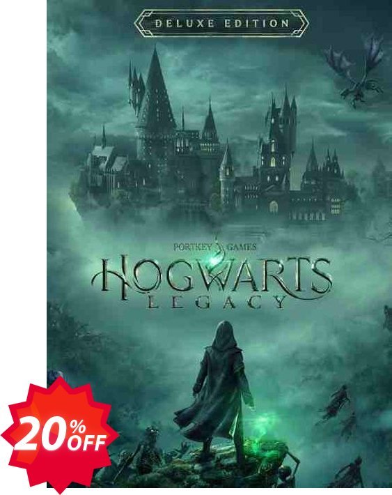 Hogwarts Legacy Deluxe Edition PC, NA  Coupon code 20% discount 