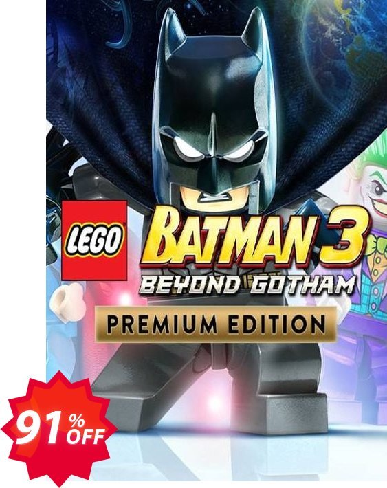 LEGO Batman 3: Beyond Gotham Premium Edition PC Coupon code 91% discount 