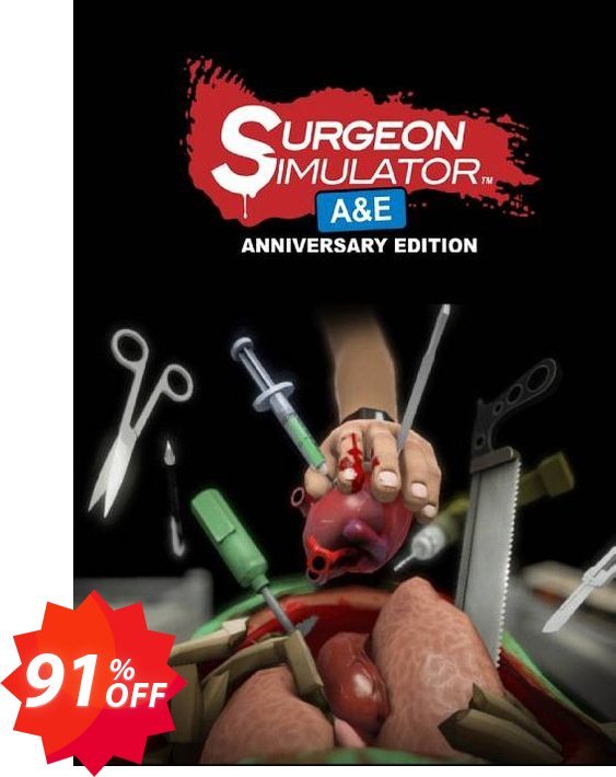 Surgeon Simulator Anniversary Edition PC Coupon code 91% discount 
