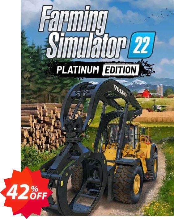 FARMING SIMULATOR 22 - PLATINUM EDITION PC Coupon code 42% discount 